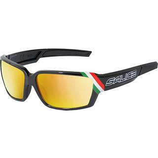 Salice 008 ITA IR NERO/RW GIALLO Standard Solbriller Mænd Black - Black - Standard