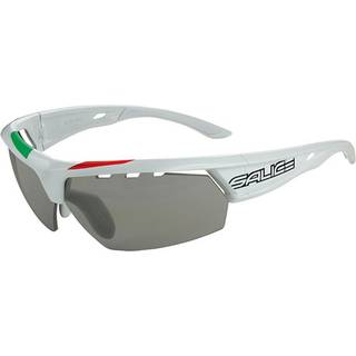 Salice 005 ITA CRX with Grå Lens BIANCO/RW VERDE Large Solbriller Mænd Hvid - White - Standard