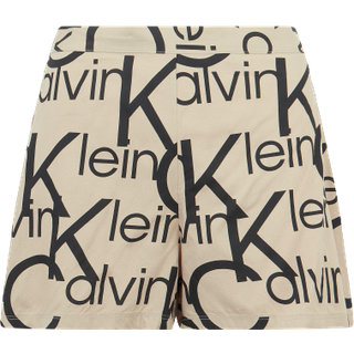 Calvin Klein Underwear Herren Sweatshorts schwarz Baumwolle & Mix unifarben