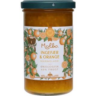 Ingefær & Orange marmelade Molbo Ø - 290 g.