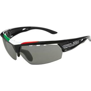 Salice 005 ITA CRX with Grå Lens NERO/RW VERDE Large Solbriller Mænd Black - Black - Standard