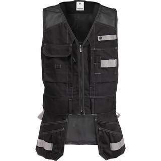 Fristads 121315 Gen Y håndværker vest 5905 Sort XS