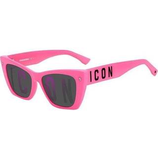 Dsquared2 ICON 0006/S 35J/01 53 Solbriller Kvinder Lyserød - Pink - 53mm