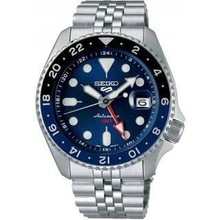 Seiko SSK003K1 Herrenuhr Automatik GMT Stahl/Blau