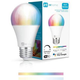Smart LED WiFi pære Gen.2 RGB 16M farver + Varm hvid 2700K til Cool Hvid 6500K E27