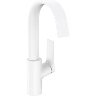 hansgrohe Vivenis 210 håndvaskarmatur med svingtud og bundventil, mat hvid