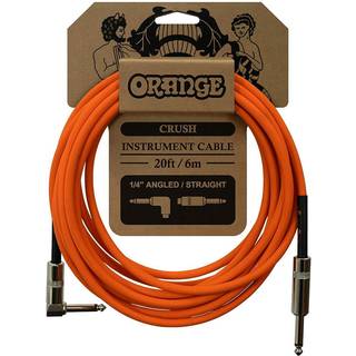 Orange CA037 6 m Lige - Vinklet Instrumentkabel