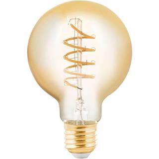 EGLO LED pære G80 Globe 4W/820 245 lumen amber dæmpbar E27