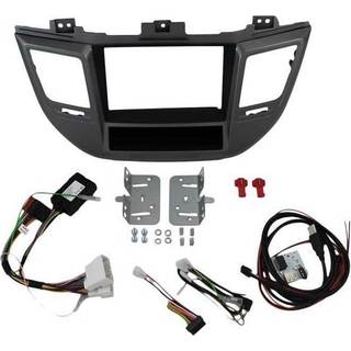 2-DIN kit Hyundai Tucson 2015->sort sølv