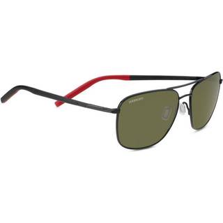 Serengeti Spello Polarized 8796 58 Solbriller Mænd Black - Black - 58mm