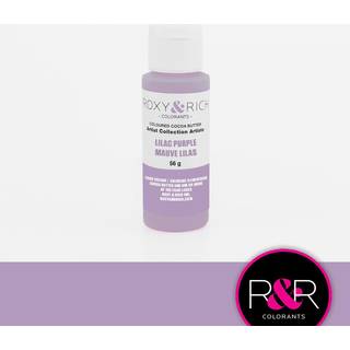 Farvet kakaosmør - Lilac Purple 78 g - Roxy & Rich Artist Collection