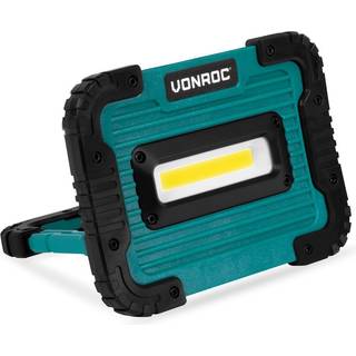 VONROC Genopladelig - arbejdslampe - lampe 4V - 10W - 1000 Lumen | Inkl. USB-opladerkabel