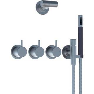 Vola 5471R-081 Termostatbatteri - I Rustfrit stål 5471R-081-40