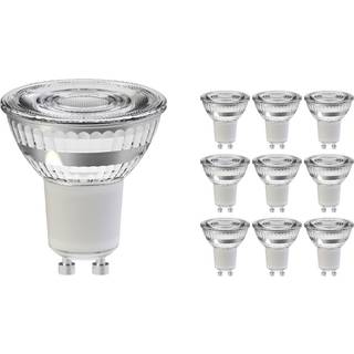 Fordelspakke 10x Noxion Lucent LED spot GU10 PAR16 5W 520lm 36D - 840 kold hvid | erstatter 80W