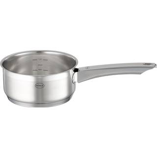 Rösle Charm Stielkasserolle 16 cm - Edelstahl mit Kapselboden - Silber