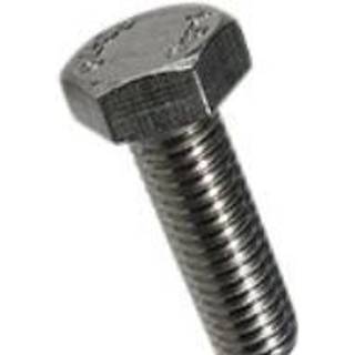 Bossard sætskrue M12x40 DIN 933. 6kt. Med fuld gevind. Syrefast A4 50 stk