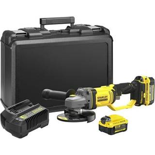 Vinkelsliber Stanley SFMCG400M2K-QW; 18 V; 2x4,0 Ah batt.