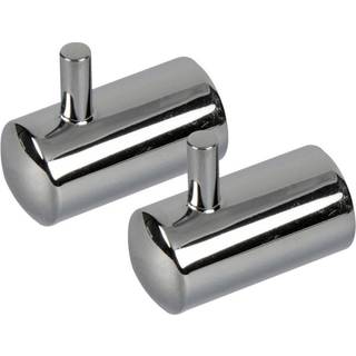 Håndklædekrog m/tap krom 2 stk. - Target