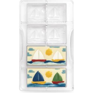 Sailboat Bar - Polycarbonat Chokoladeform, Decora