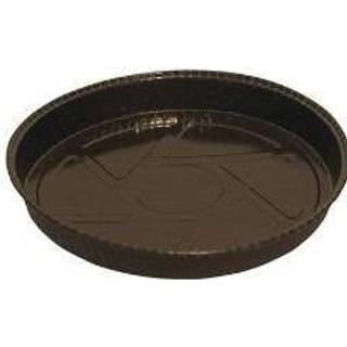 Kageform i pap med PET Ø170/181x35mm brun, 720 stk