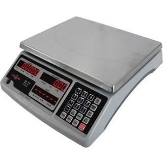 Tællevægt 6 kg / inddeling 0,2 g med LED display