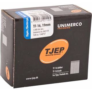 Tjep dykkere elgalv. TF16 1,6x19 5000stk/pk 842119