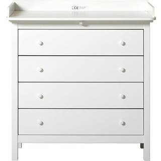 Oliver Furniture Seaside puslekommode m. 4 skuffer