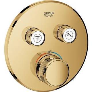 Grohe Grohtherm SmartControl Termostat til indbygning med to ventiler i poleret messing