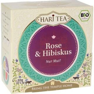 Hari Tea Face the Moment m. Rose & hibiscus - Økologisk - 10 breve