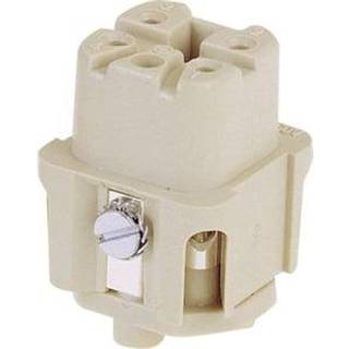 Harting M12 stik 4pol lige han kabel ø5,5-8,0mm