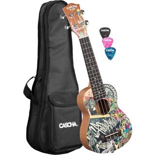 Cascha HH 2600 Art Series Urban Sopran ukulele