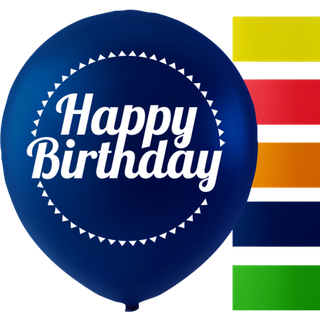 "Happy Birthday" - Balloner - 10 stk.