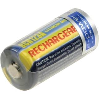 CR123A Li-Ion genopladeligt batteri - 3V 500mAh