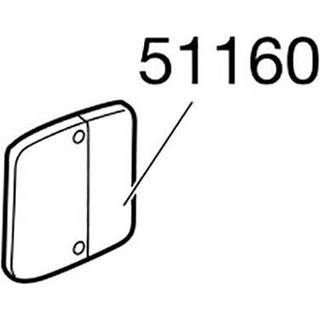 Thule løst lygteglas f/976 og 9502-03 949