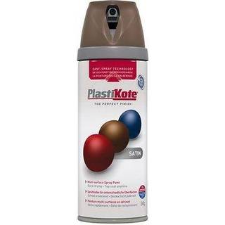 Twist & spray satin brun ral 8017 plasti-kote 400ml