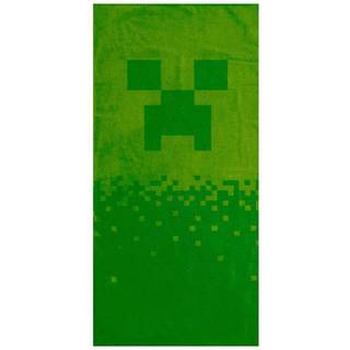 Minecraft Creeper Bade-, strand- og poolhåndklæde 140 x 70 cm 100% bomuld