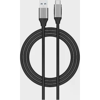 USB-A til USB-C-kabel 2m (space grey)