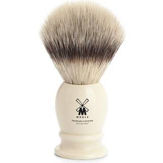 Mühle Silvertip Fibre®, Barberkost, 21 mm, Classic, Hvid Kunstharpiks