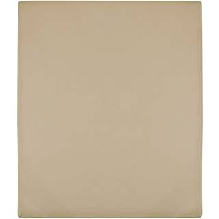 stræklagen 140x200 cm jerseybomuld gråbrun