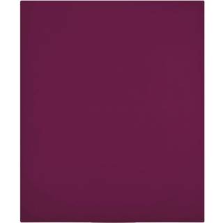 stræklagen 140x200 cm jerseybomuld bordeauxrød