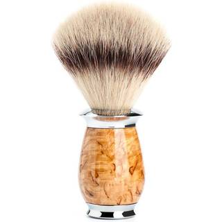 Mühle Silvertip Fibre® Barberkost, 21 mm, Purist, Karelian burl birk