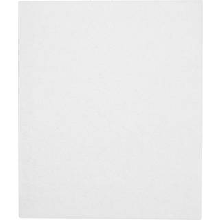 Filtpude selvklæbende 80 x 90 mm hvid - 1 stk.