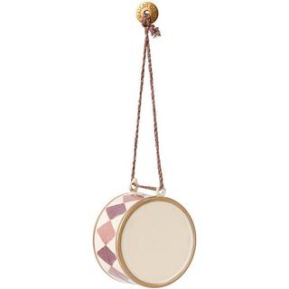 Maileg - Stor rosa metal tromme oph.