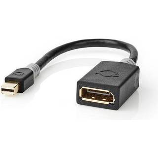 Mini Displayport til hun Displayport 8K UHD adapter kabel - Sort