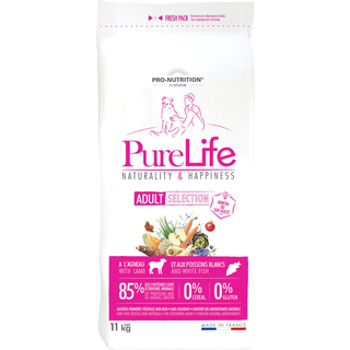 Purelife Adult Selection Lam/Fisk - Kornfrit hundefoder - 2 kg