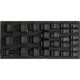 BATO Krafttopsæt 1/2" 10-46mm. EVA 1/3