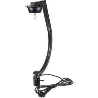 Holder m. Motor til Diskokugler op til 30cm (Sort)