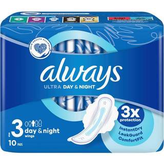 Always Ultra Day & Night Bind - 10 stk