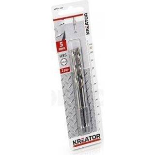 HSS Metalbor 5,0 mm - 2 stk - AKKU