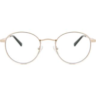 SmartBuy Collection Morgan Asian Fit 604F 49 Briller Mænd Guld - Gold - 49mm